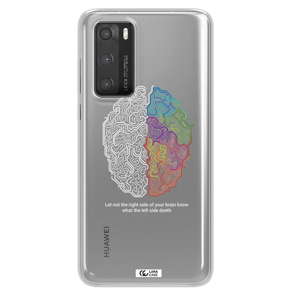 Brain Huawei P40 Clear TPU Case