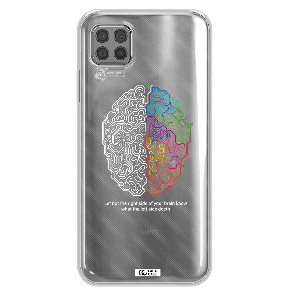 Brain Huawei P40 Lite Clear TPU Case