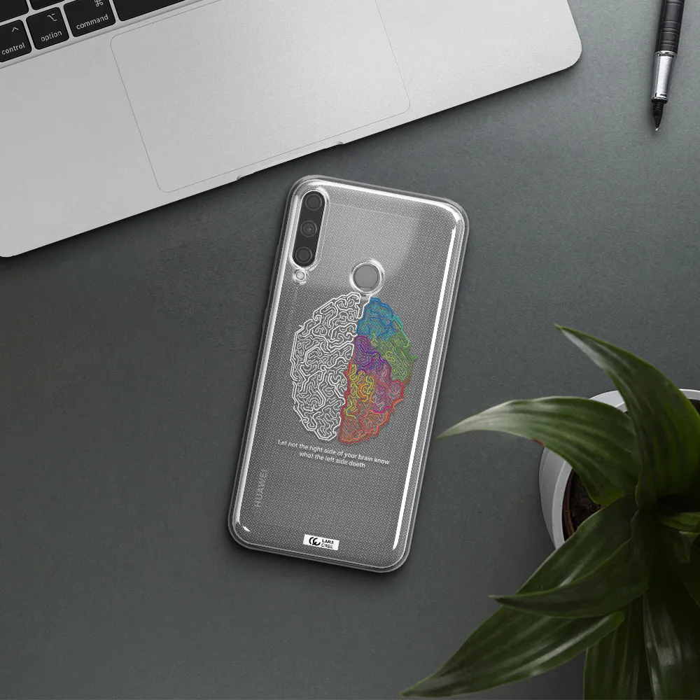 Brain Huawei P40 Lite E Clear TPU Case