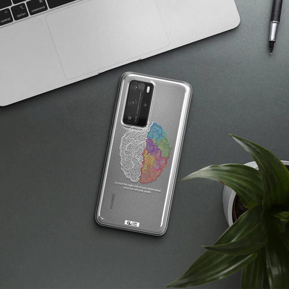 Brain Huawei P40 Pro Clear TPU Case