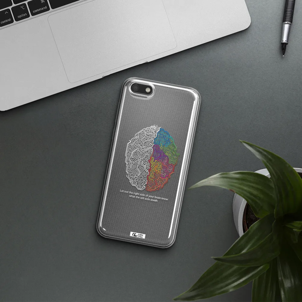 Brain Huawei Y5 2018 Clear TPU Case