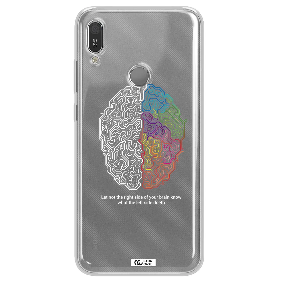 Brain Huawei Y6 2019 Clear TPU Case