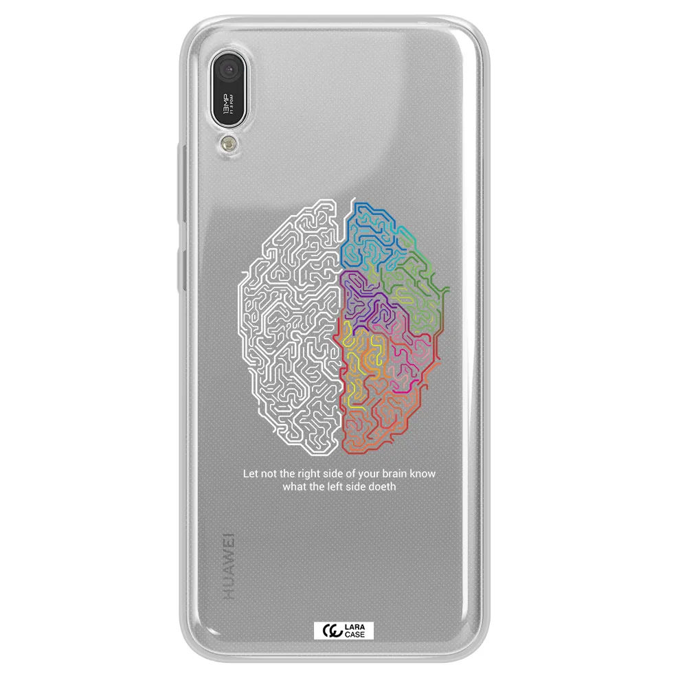 Brain Huawei Y6 Pro 2019 Clear TPU Case
