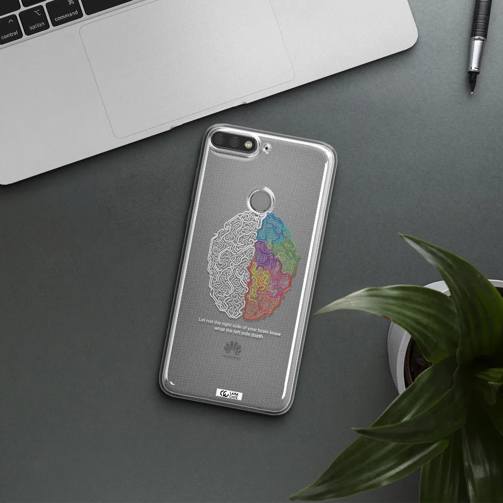 Brain Huawei Y7 Prime 2018 Clear TPU Case
