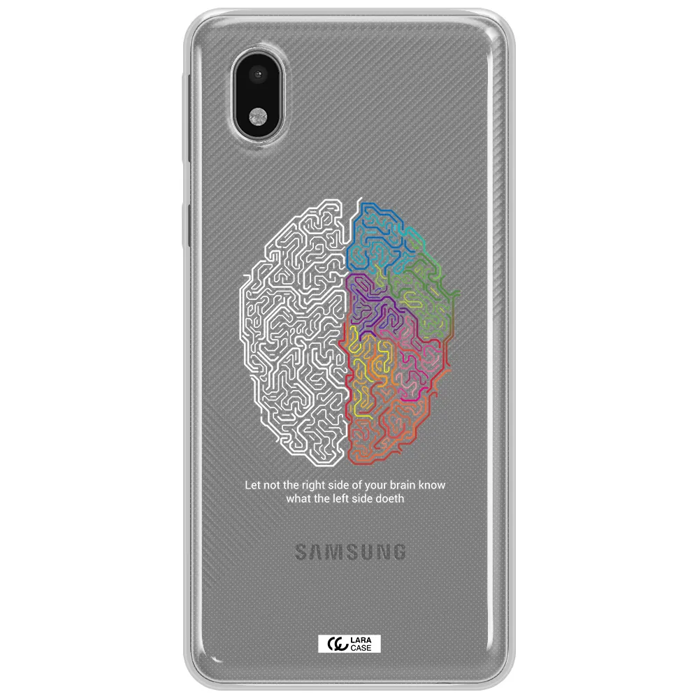 Brain Samsung A01 Core Clear Tpu Case