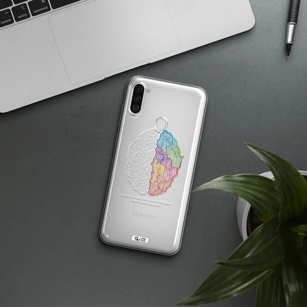 Brain Samsung A11 Clear TPU Case