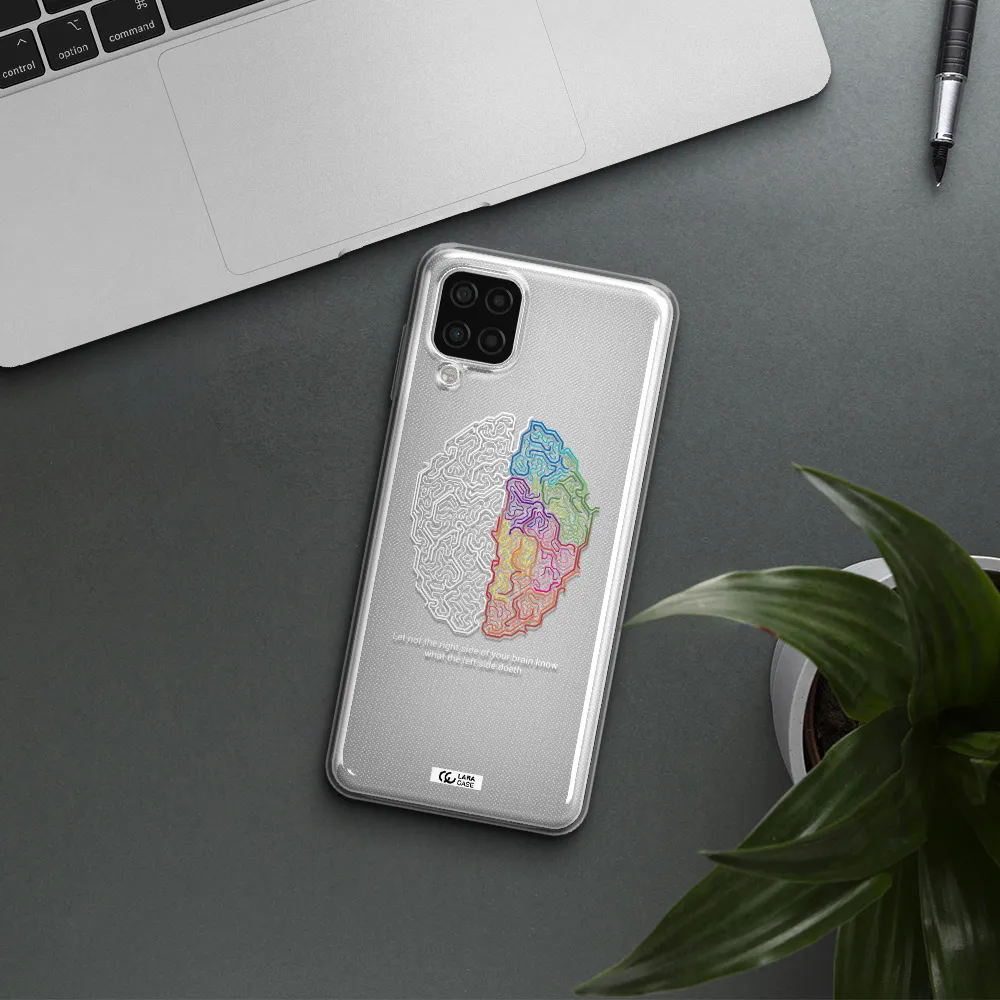 Brain Samsung A12 4g Clear TPU Case