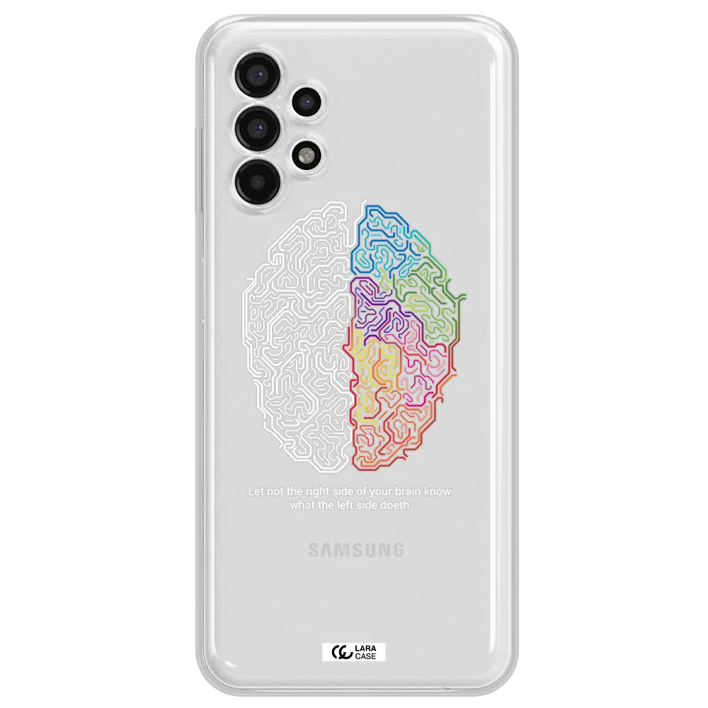 Brain Samsung A13 4g Clear TPU Case