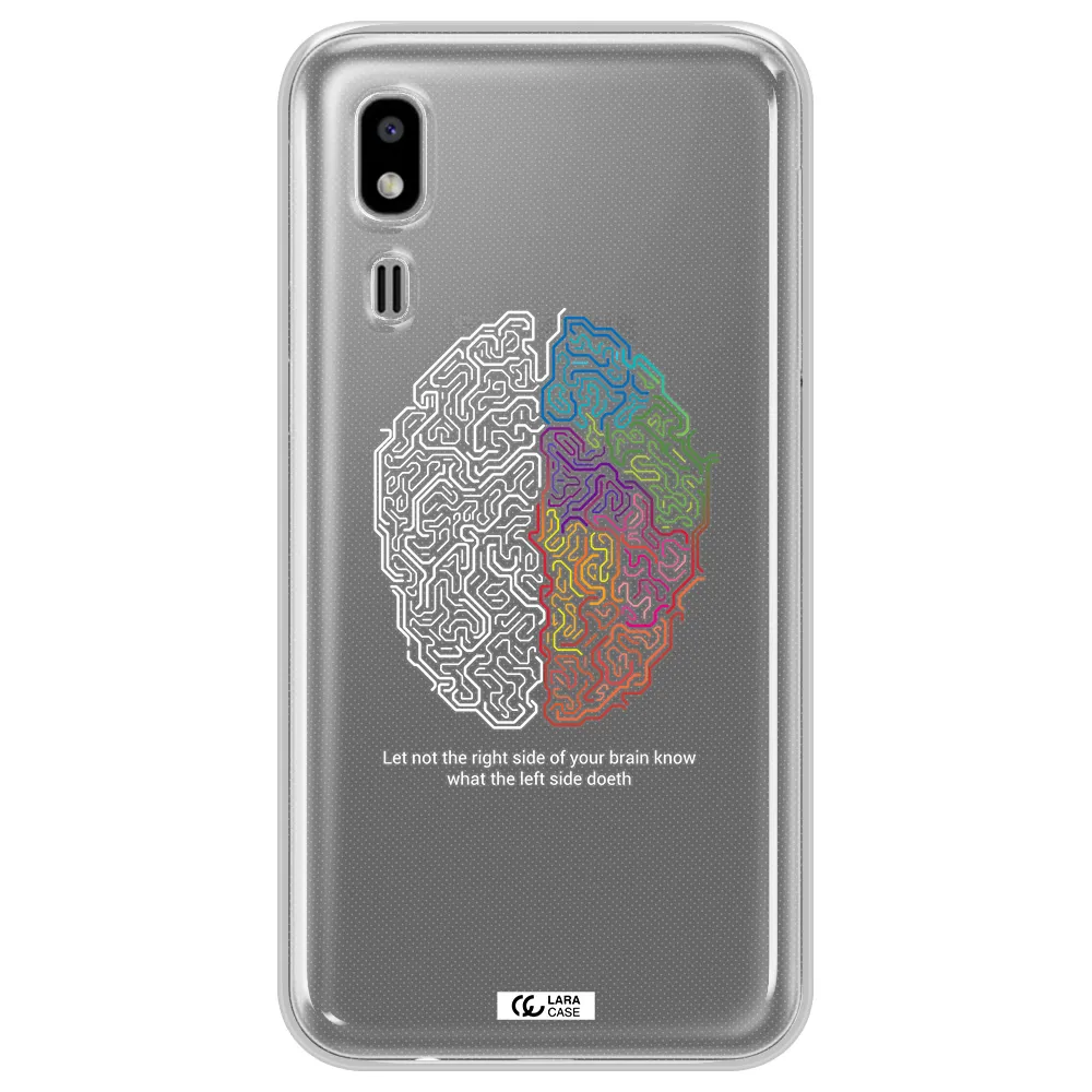Brain Samsung A2 Core Clear TPU Case