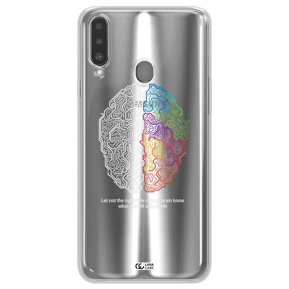 Brain Samsung A20S Clear TPU Case