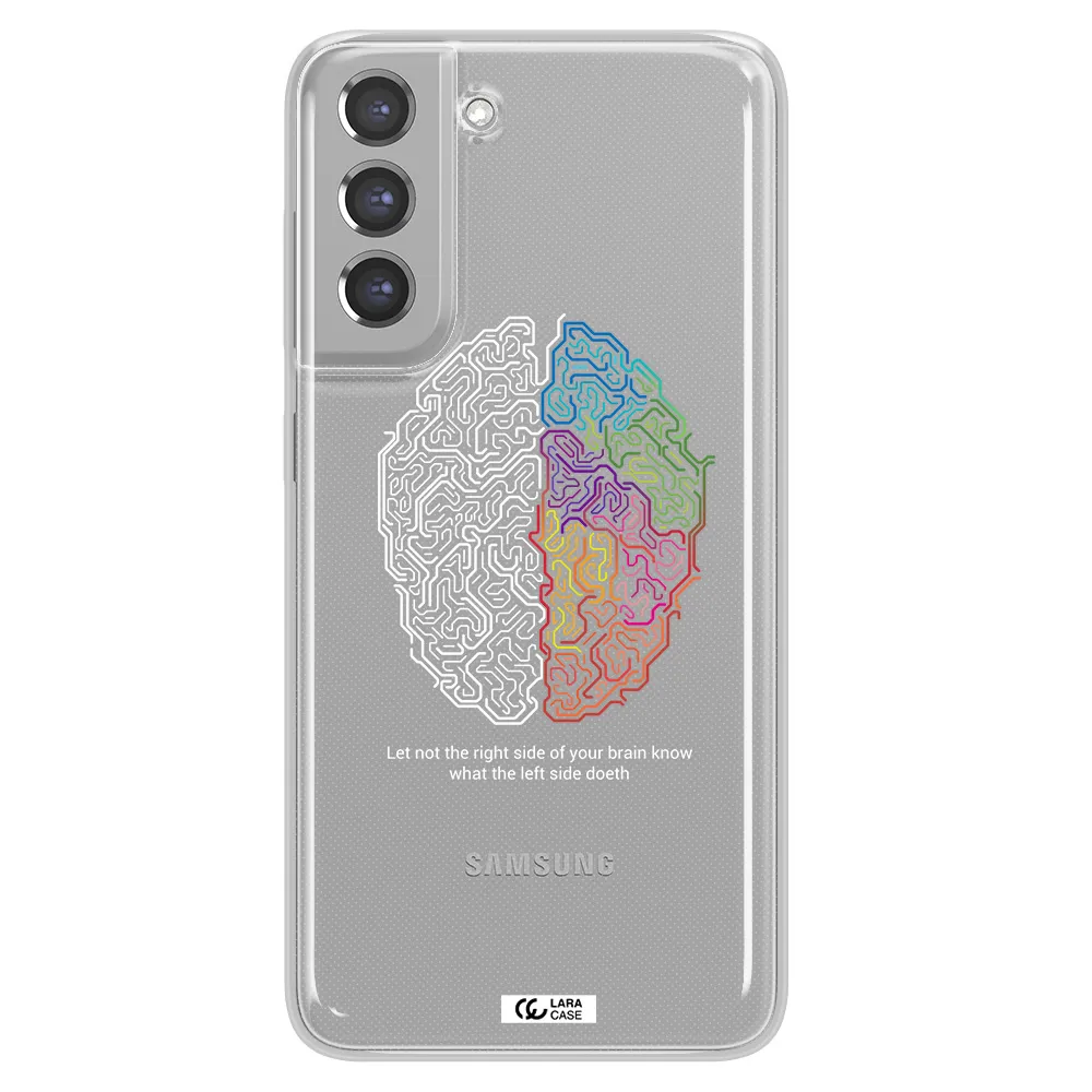 Brain Samsung A21 Fe Clear TPU Case