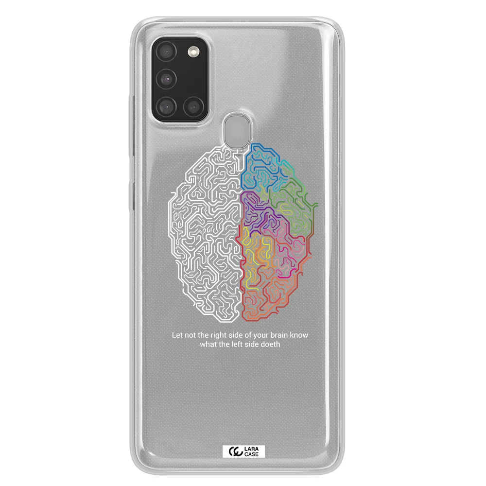 Brain Samsung A21S Clear TPU Case