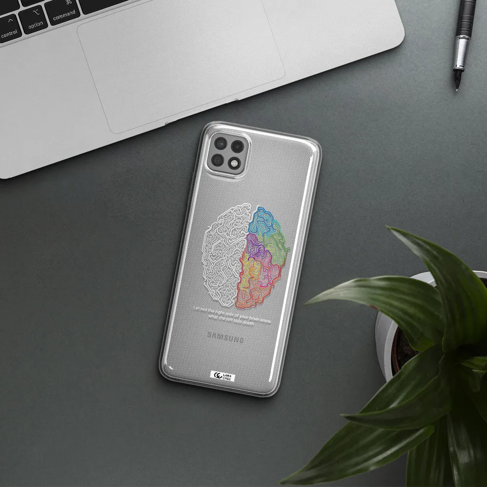 Brain Samsung A22 5g Clear TPU Case