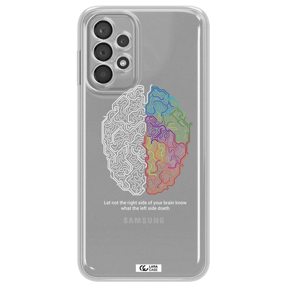 Brain Samsung A23 5G Clear Tpu Case