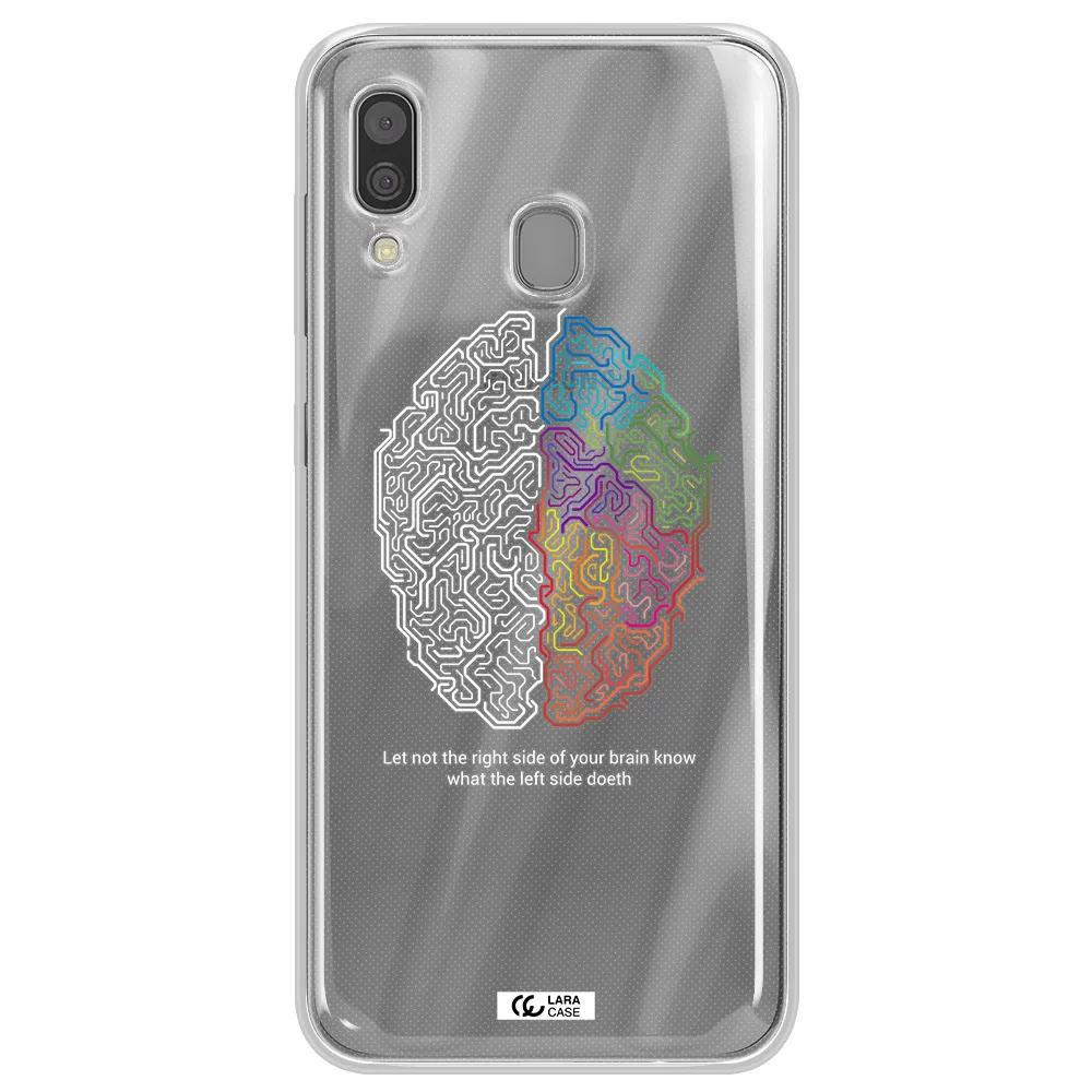 Brain Samsung A30 Clear TPU Case