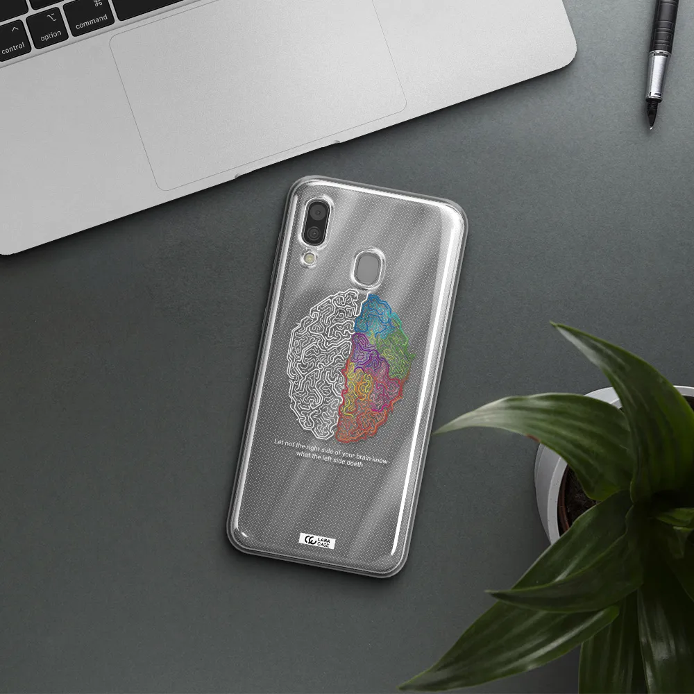 Brain Samsung A30 Clear TPU Case