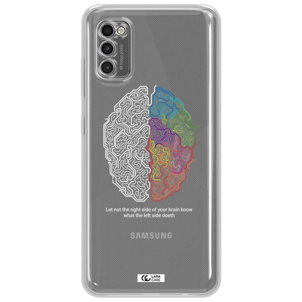 Brain Samsung A41 Clear Tpu Case