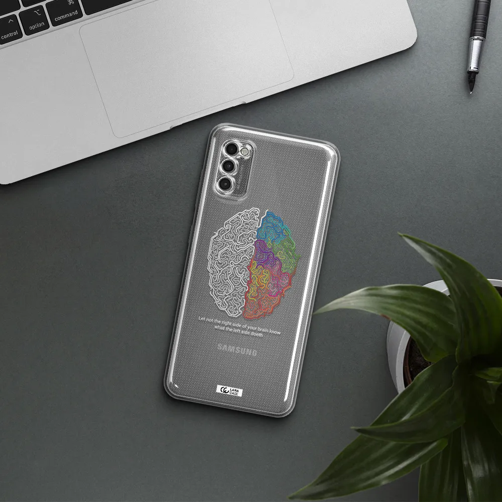 Brain Samsung A41 Clear Tpu Case