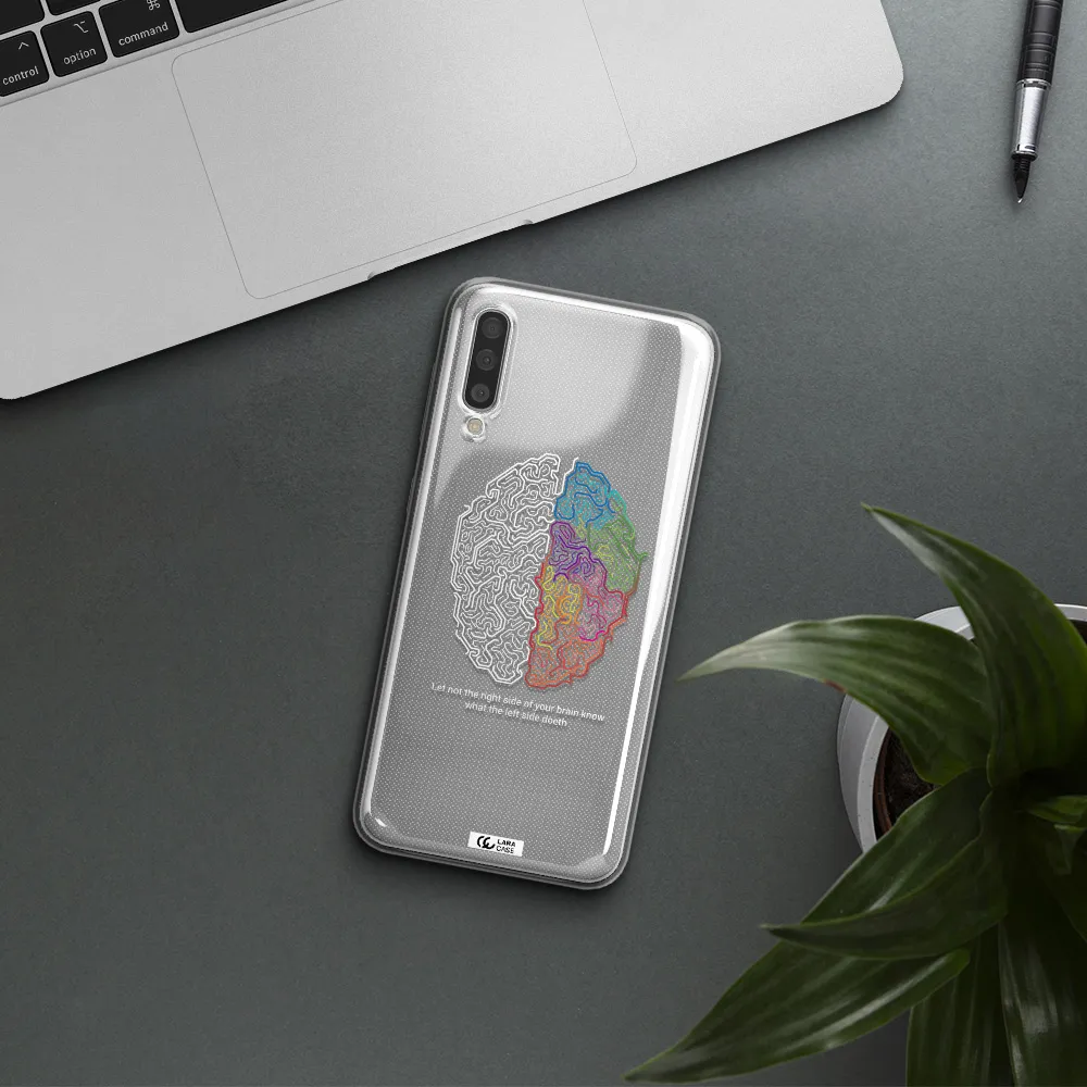 Brain Samsung A50 Clear TPU Case
