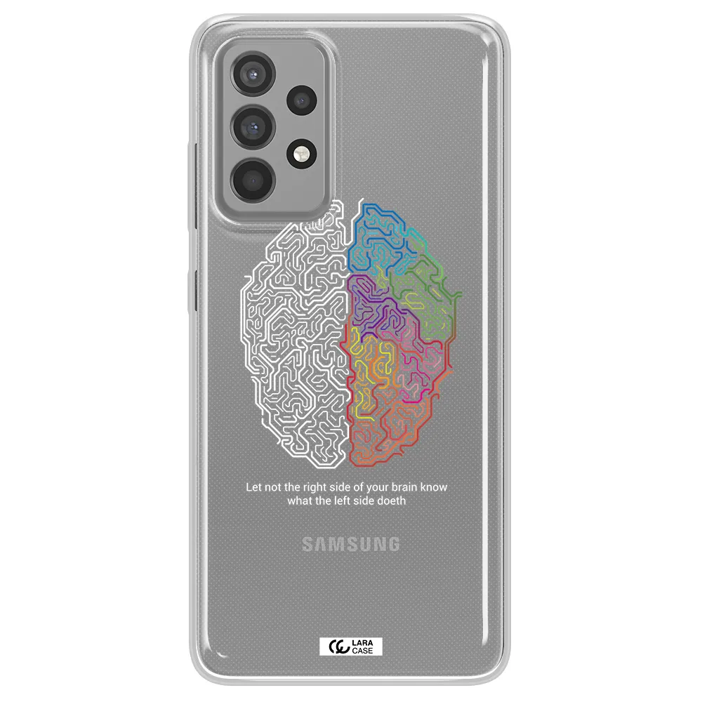 Brain Samsung A52 Clear TPU Case