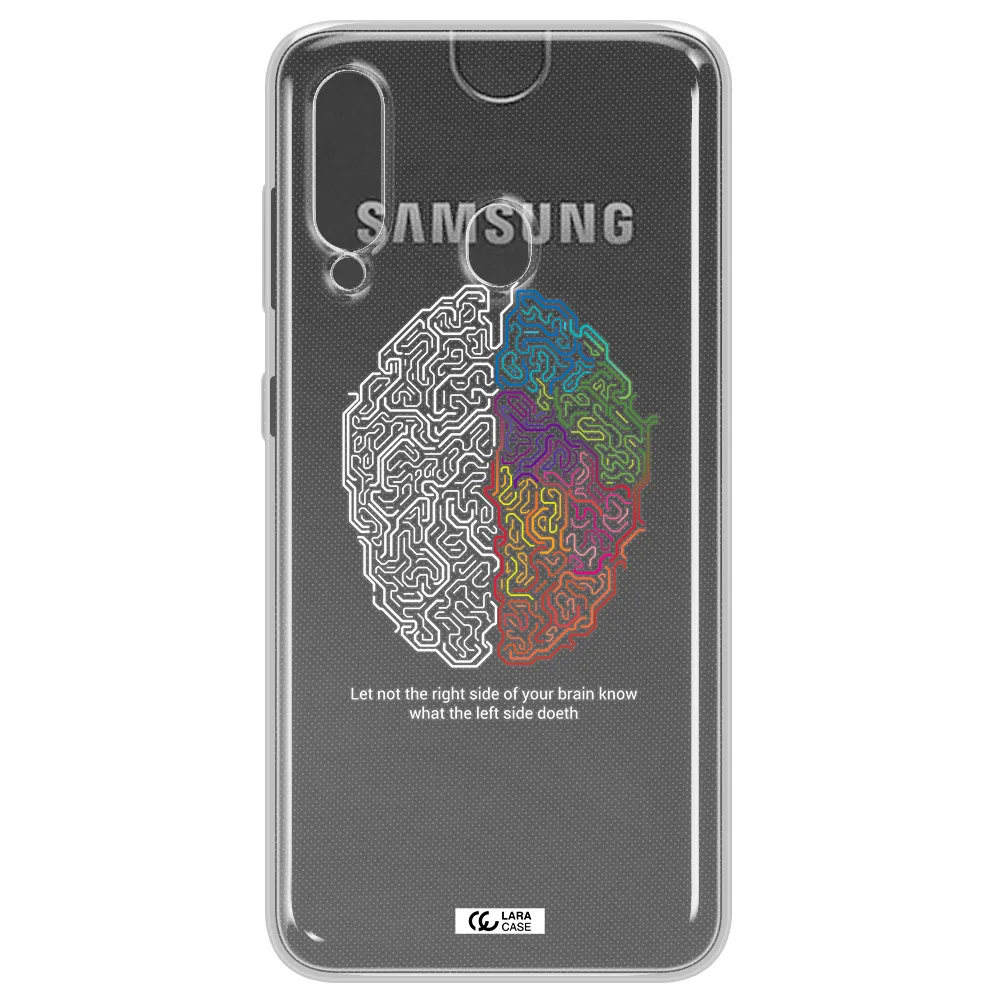 Brain Samsung A60 Clear TPU Case