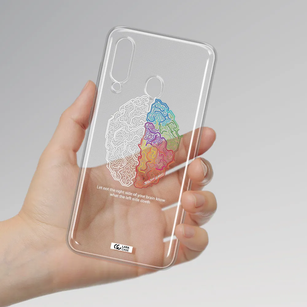 Brain Samsung A60 Clear TPU Case