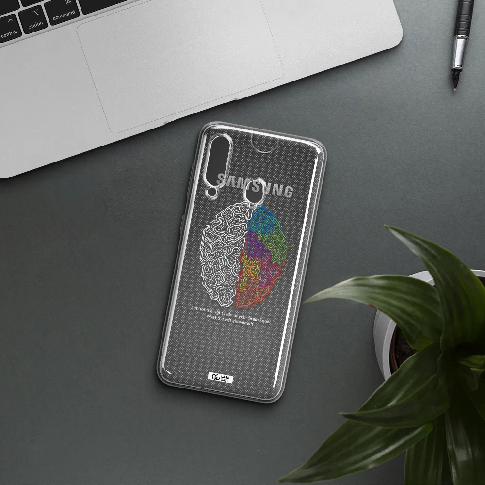 Brain Samsung A60 Clear TPU Case