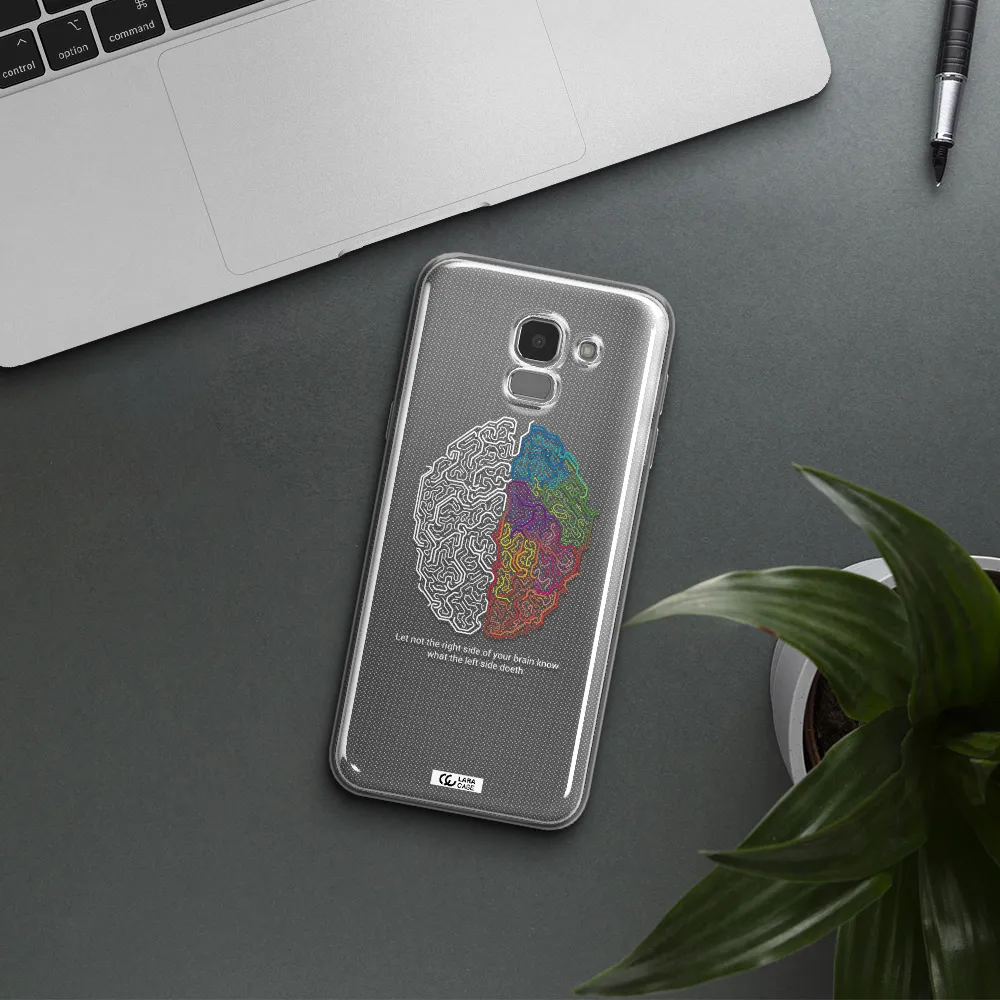 Brain Samsung J6 Clear TPU Case