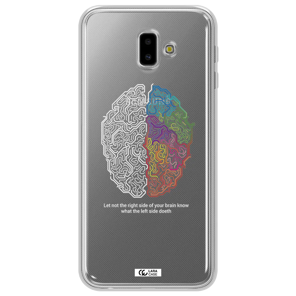 Brain Samsung J6 Plus Clear TPU Case