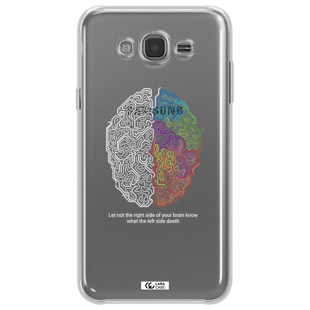 Brain Samsung J7 Clear TPU Case