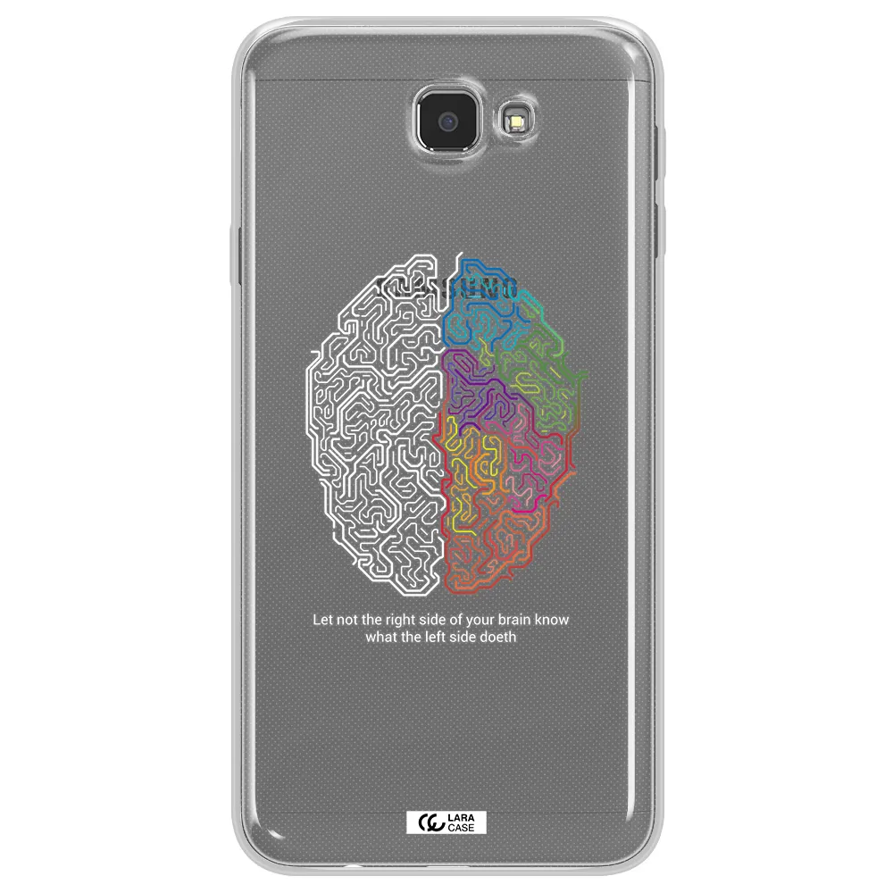 Brain Samsung J7 Prim Clear TPU Case