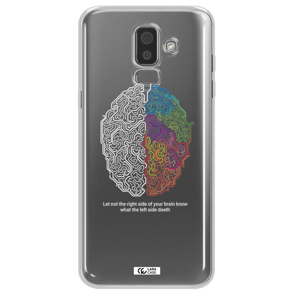 Brain Samsung J8 Clear TPU Case