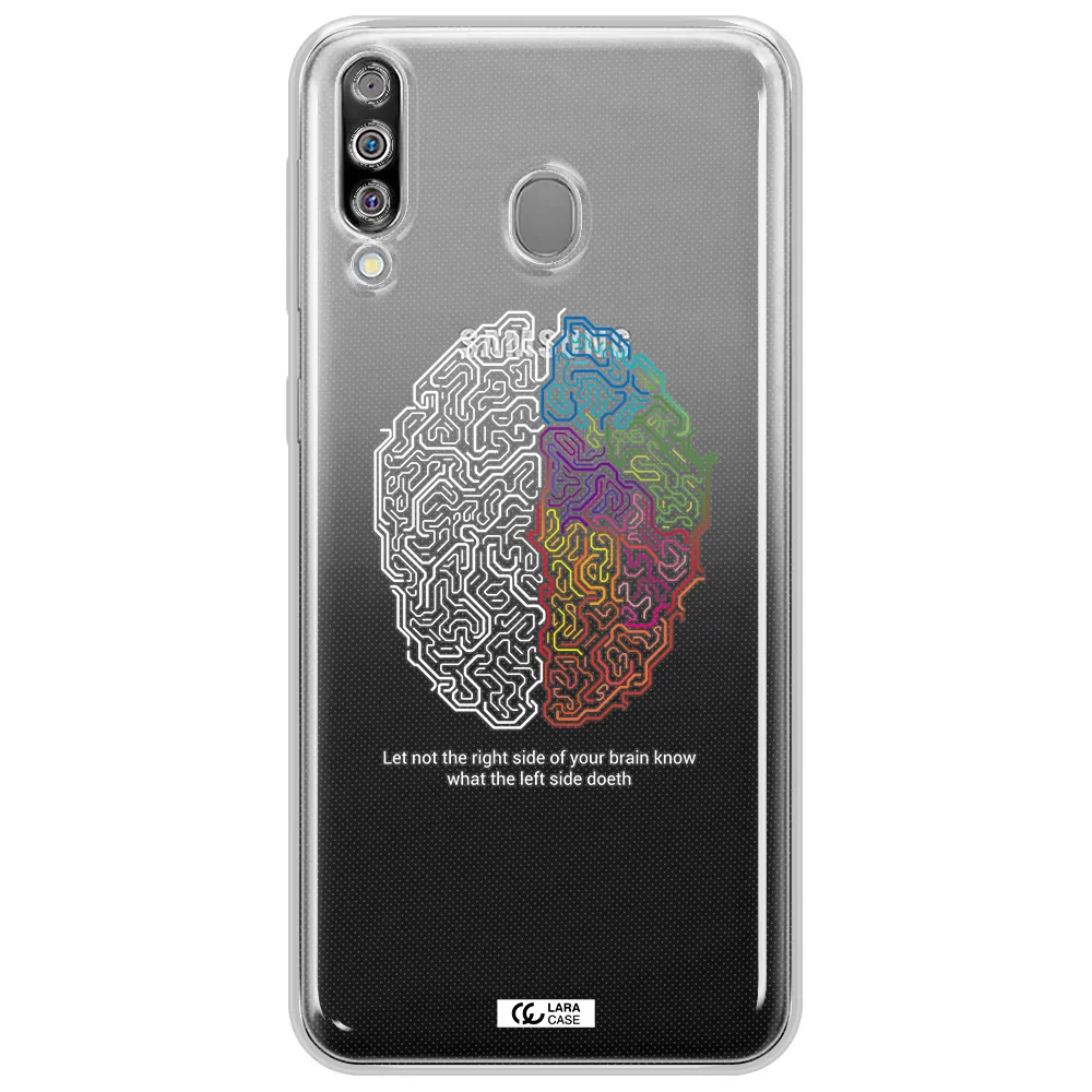 Brain Samsung M30 Clear TPU Case