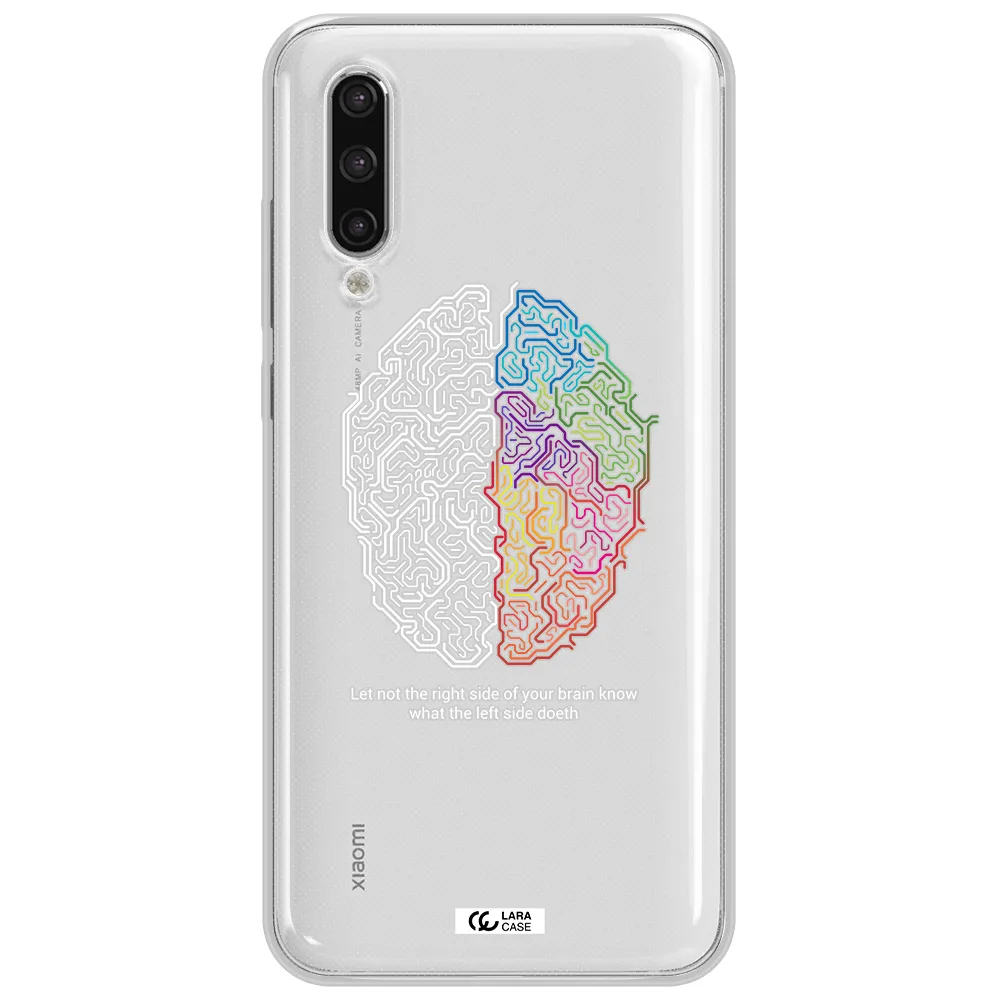 Brain Xiaomi Mi 9 Lite Clear Tpu Case