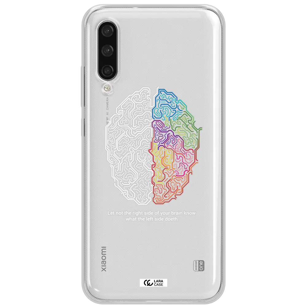 Brain Xiaomi Mi A3 Clear Tpu Case