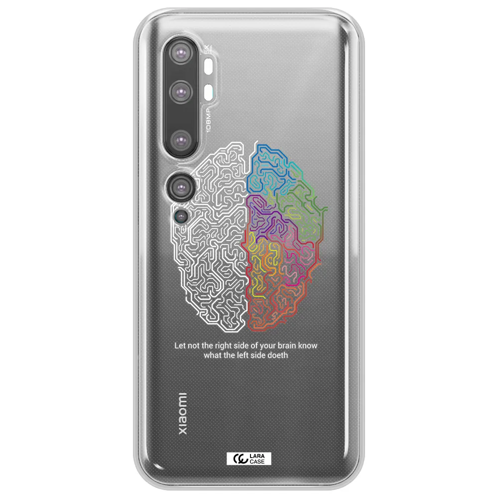 Brain Xiaomi Mi Note 10 Clear TPU Case