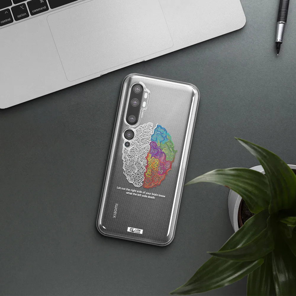 Brain Xiaomi Mi Note 10 Clear TPU Case