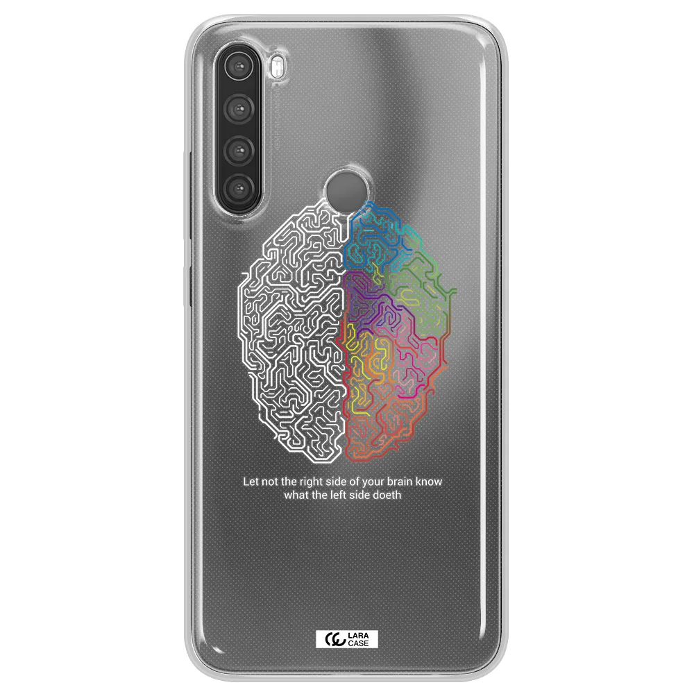 Brain Xiaomi Note 8 Clear TPU Case
