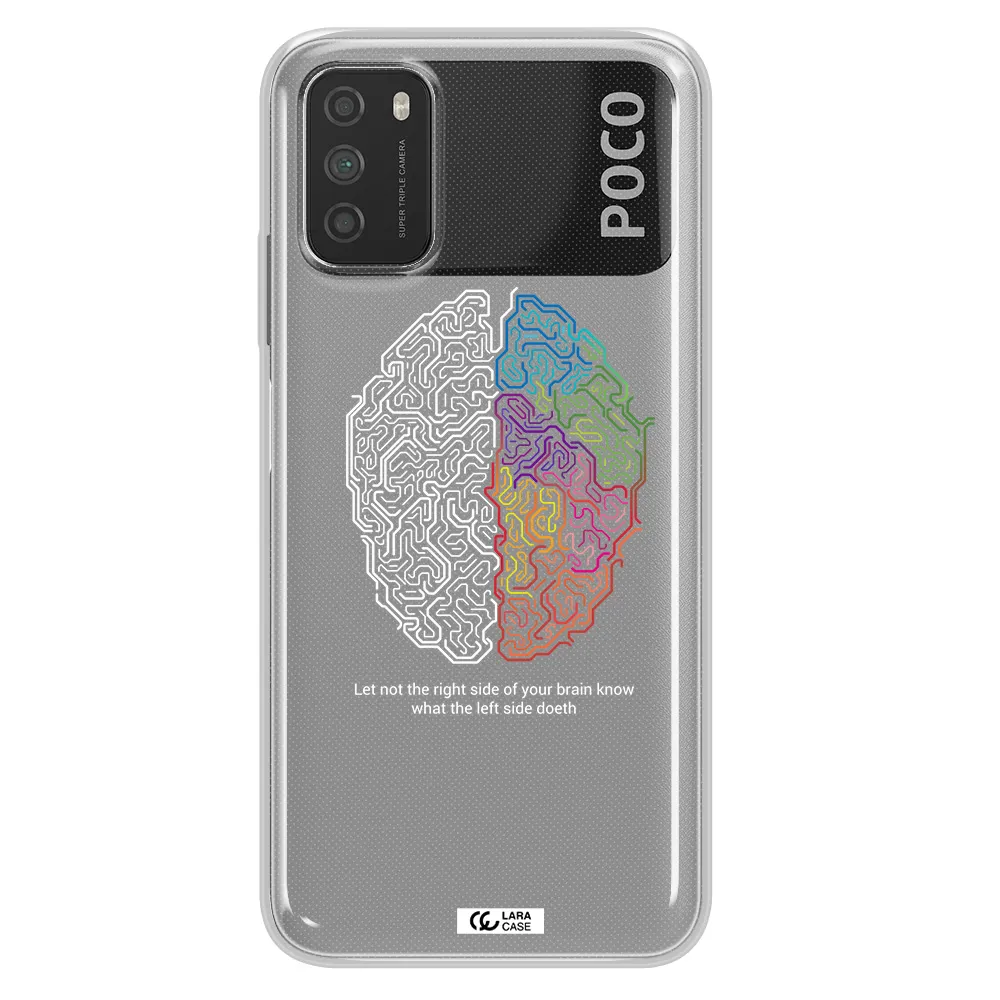 Brain Xiaomi Poco M3 Clear TPU Case