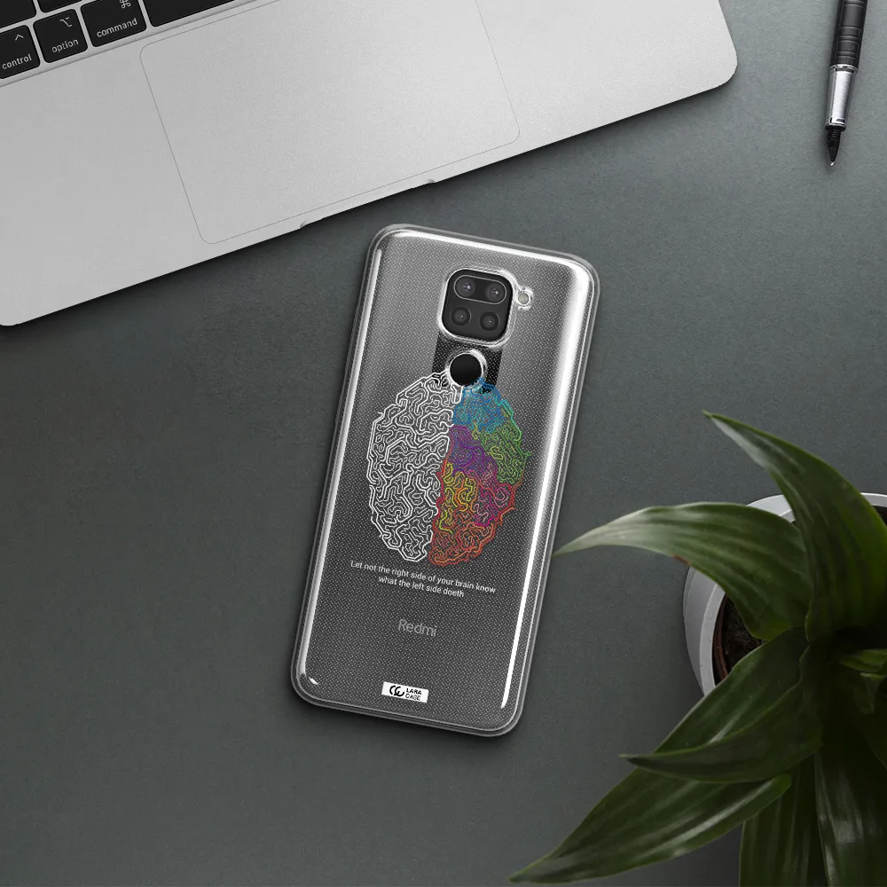 Brain Xiaomi Redmi Note 9 Clear TPU Case