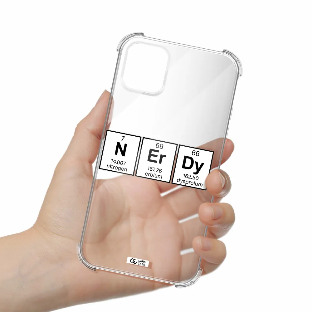 Nerdy Chemical Apple iPhone 11 Clear PC Case
