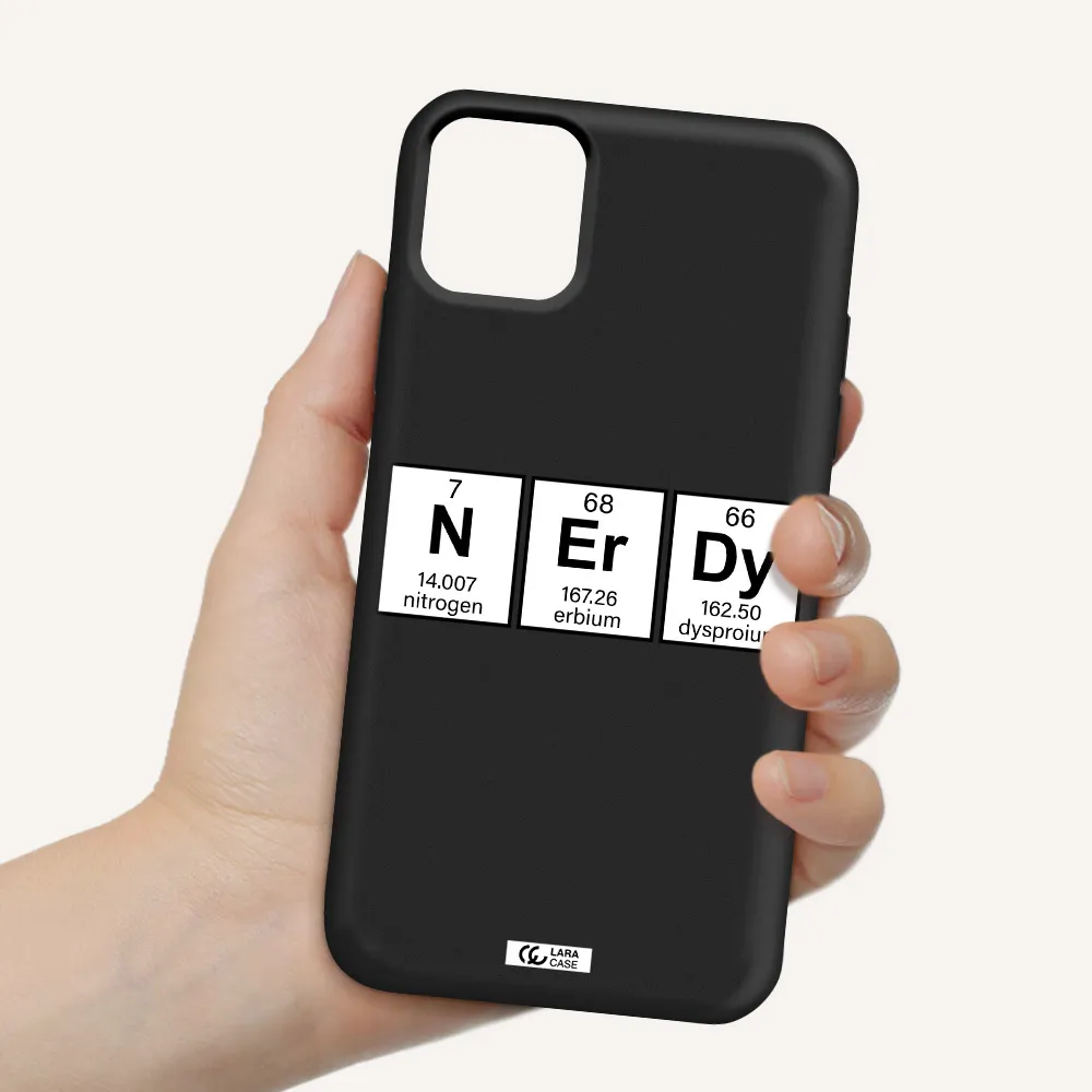 Nerdy Chemical Apple iPhone 11 Silicone black Case