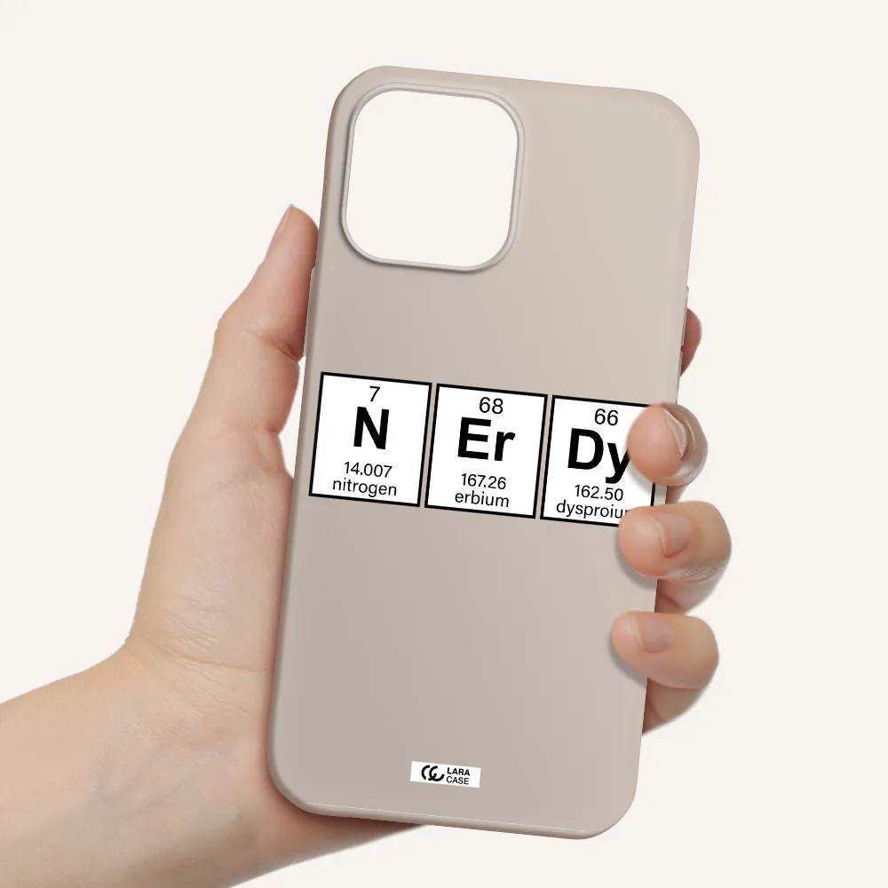 Nerdy Chemical Apple iPhone 13 Pro Silicone Stone Case