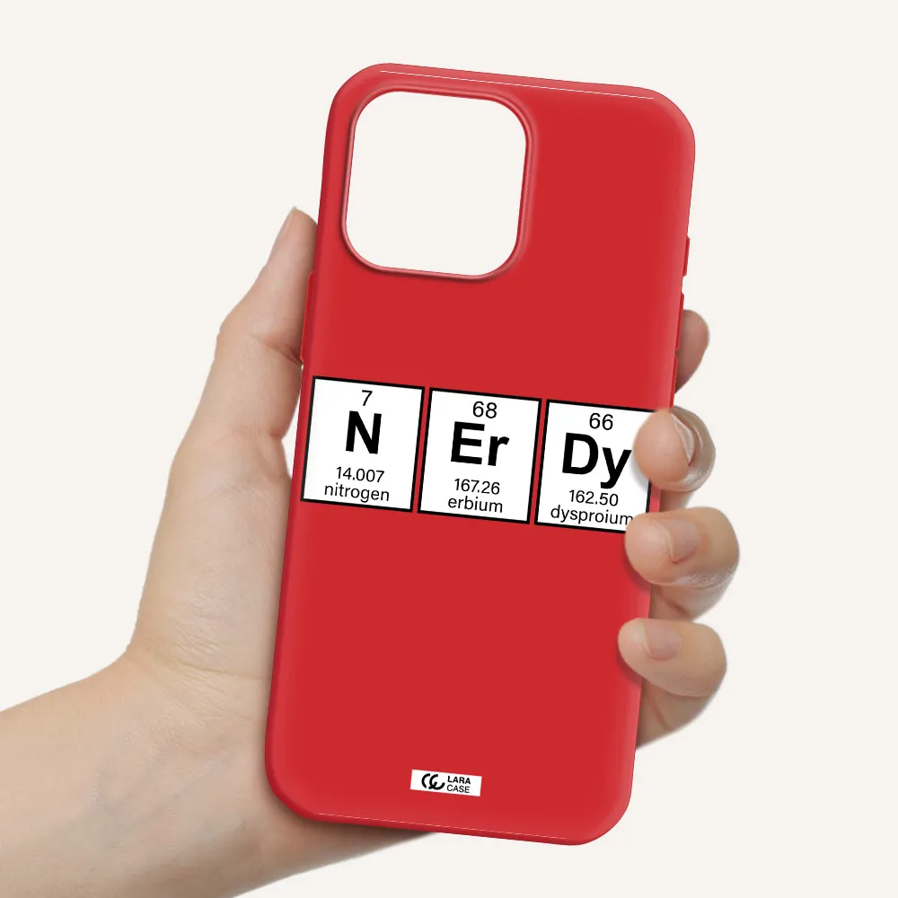 Nerdy Chemical Apple Iphone 16 Pro Max Silicone Stone Case