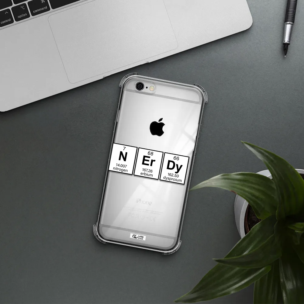 Nerdy Chemical Apple iPhone 6 Clear PC Case