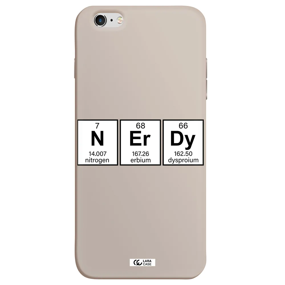 Nerdy Chemical Apple iPhone 6 plus Silicone Stone Case