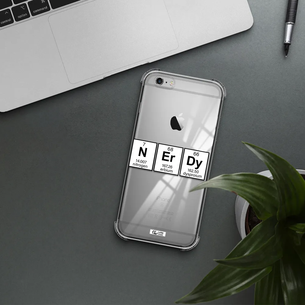 Nerdy Chemical Apple iPhone 6S Clear PC Case
