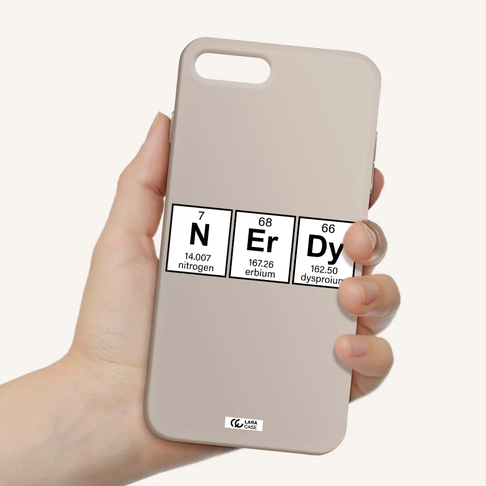 Nerdy Chemical Apple iPhone 7 plus Silicone Stone Case
