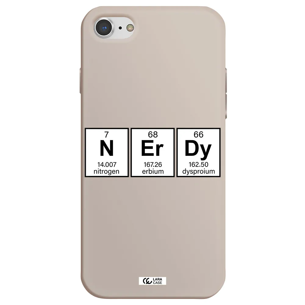 Nerdy Chemical Apple iPhone 7 Silicone Stone Case