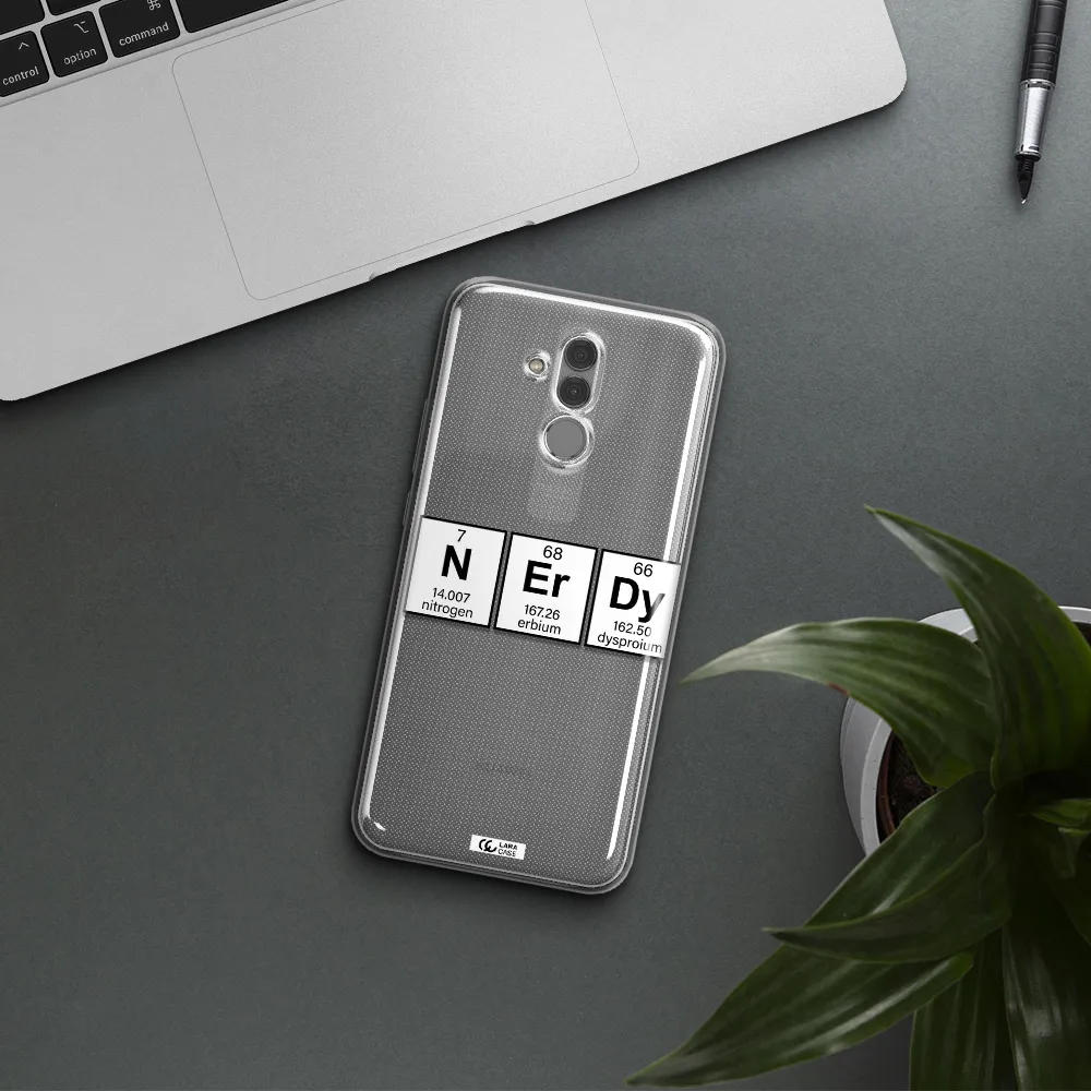 Nerdy Chemical Huawei Mate 20 Lite Clear TPU Case